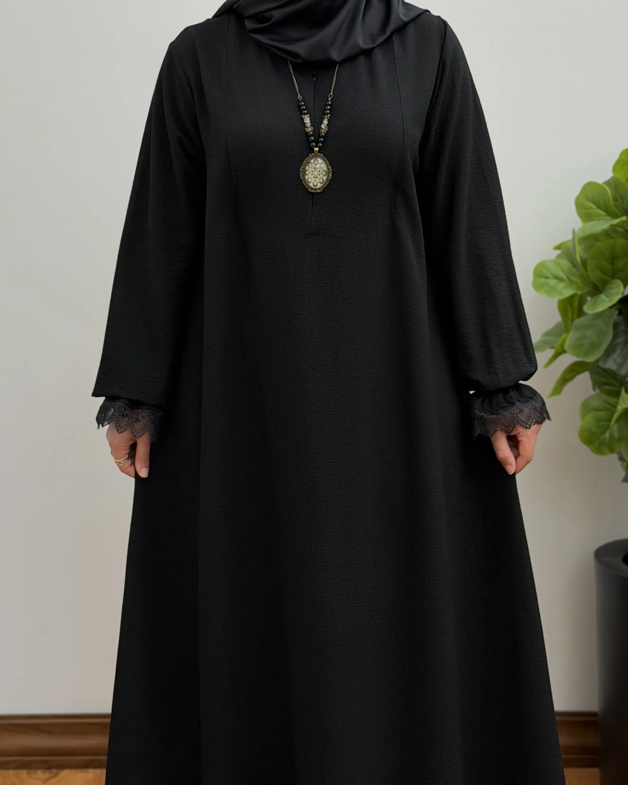 مانتو عبایی زنانه مدل سمانه (ویژه محرم)
